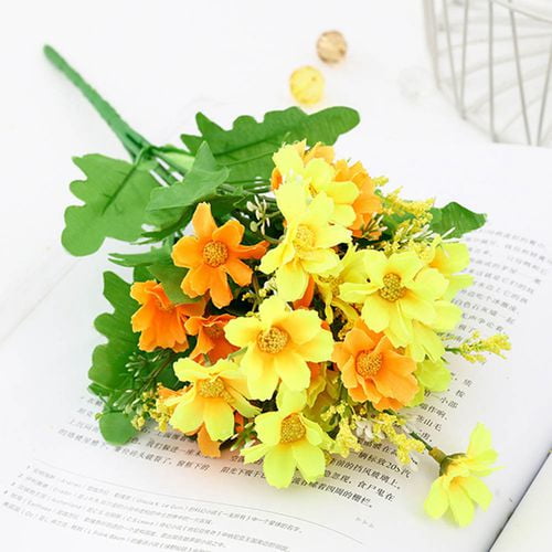 Bunch Outdoor Flower Fake False Plants Grass Artificial Garden Daisys Decor Bunch Outdoor Flower Fake False Plants Grass Artificial Garden Daisys Decor